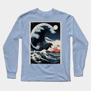 Kanagawa Monster Long Sleeve T-Shirt